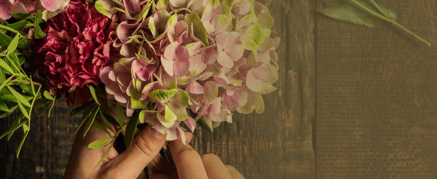 Cabecera talleres de floristería
